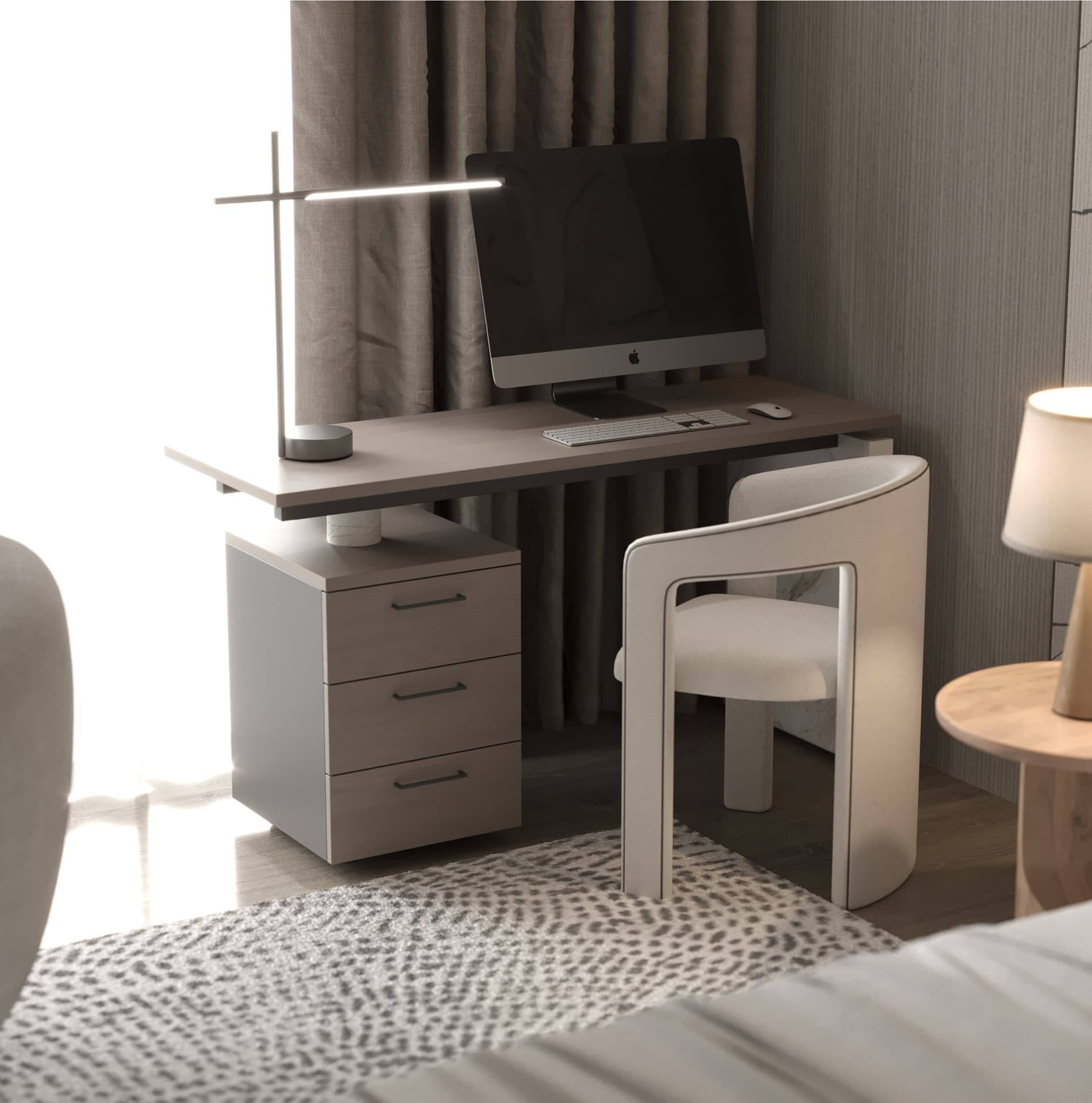Tailored study desk