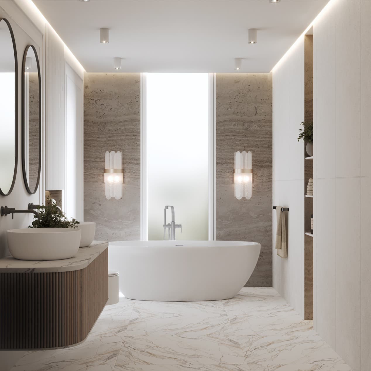 Freestanding bath